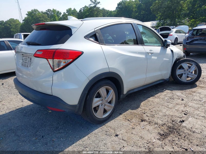 2019 Honda Hr-v VIN 3CZRU5H53KM721576 IAAI salvage auction — RIGHT FRONT, Salvage (Georgia), sold $3,350 on 2026-08-28 (photo 4)