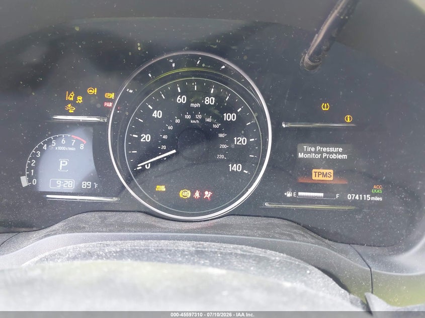 2019 Honda Hr-v VIN 3CZRU5H53KM721576 IAAI salvage auction — RIGHT FRONT, Salvage (Georgia), sold $3,350 on 2026-08-28 (photo 7)