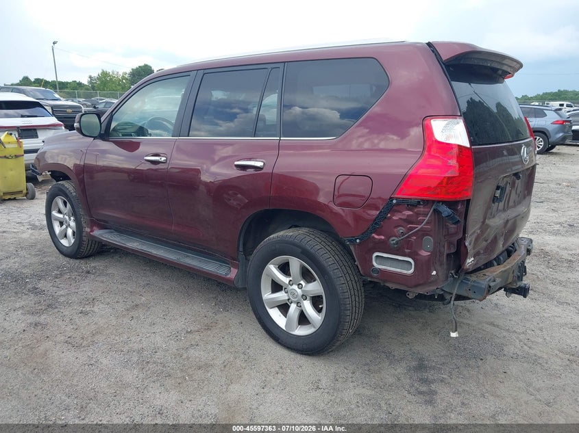 2011 Lexus Gx VIN JTJBM7FX5B5020631 IAAI salvage auction — FRONT END, Salvage (Georgia), sold $6,600 on 2026-08-26 (photo 3)