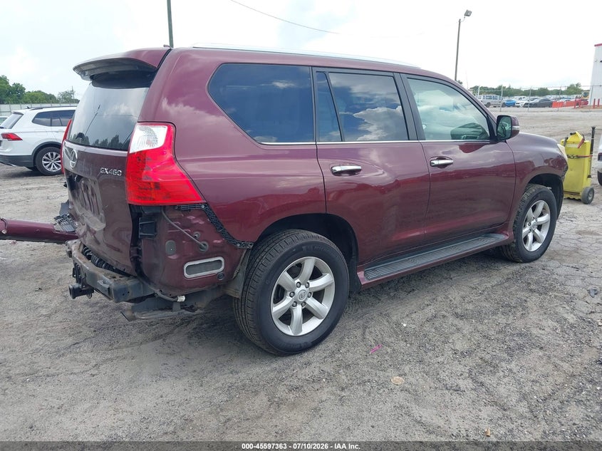 2011 Lexus Gx VIN JTJBM7FX5B5020631 IAAI salvage auction — FRONT END, Salvage (Georgia), sold $6,600 on 2026-08-26 (photo 4)