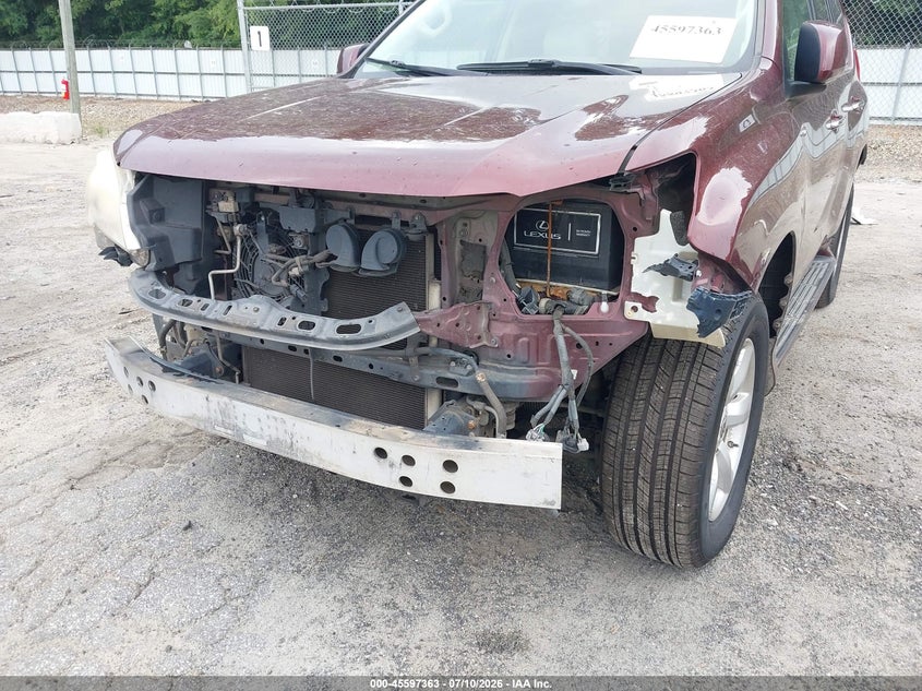 2011 Lexus Gx VIN JTJBM7FX5B5020631 IAAI salvage auction — FRONT END, Salvage (Georgia), sold $6,600 on 2026-08-26 (photo 6)
