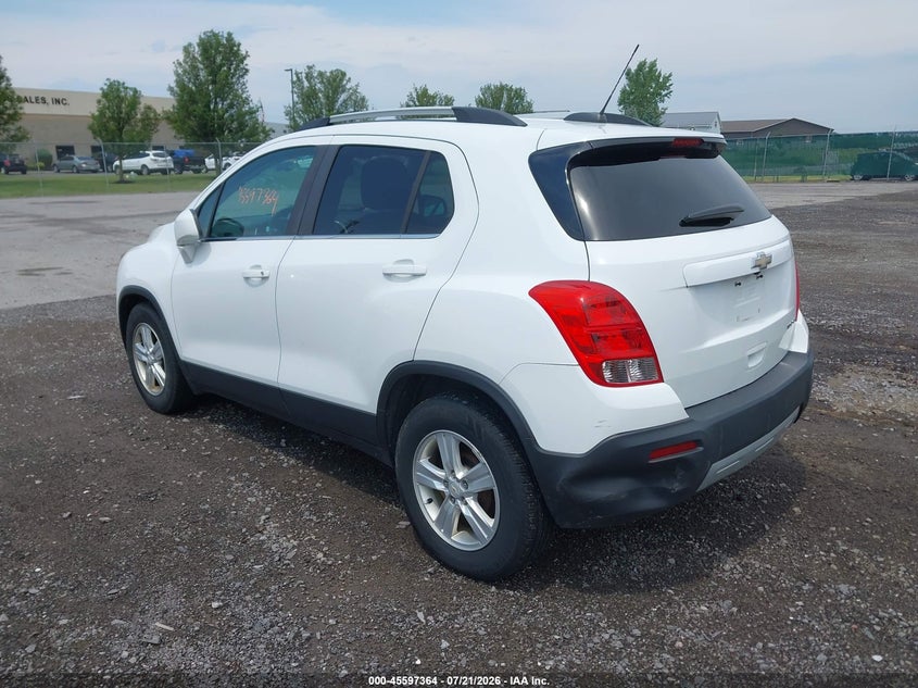 2016 Chevrolet Trax VIN KL7CJLSB5GB762147 IAAI salvage auction — NORMAL WEAR, Clear (New York), sold $475 on 2026-07-28 (photo 3)