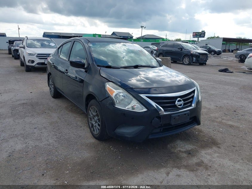 2016 Nissan Versa VIN 3N1CN7AP3GL844553 IAAI salvage auction — REAR END, Salvage Title, sold $975 on 2026-07-25 (photo 1)