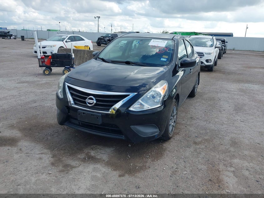 2016 Nissan Versa VIN 3N1CN7AP3GL844553 IAAI salvage auction — REAR END, Salvage Title, sold $975 on 2026-07-25 (photo 2)