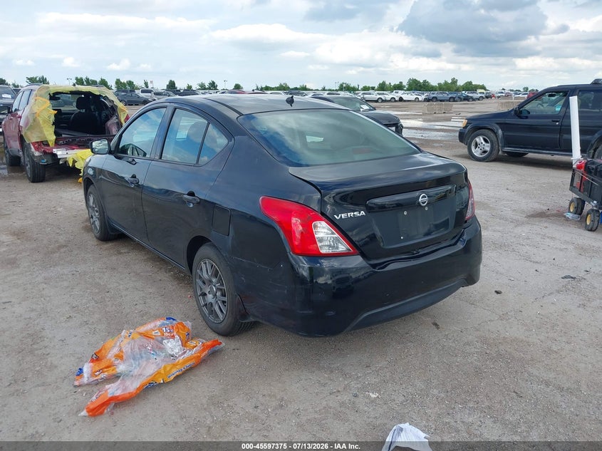 2016 Nissan Versa VIN 3N1CN7AP3GL844553 IAAI salvage auction — REAR END, Salvage Title, sold $975 on 2026-07-25 (photo 3)