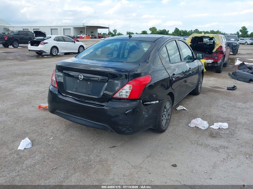 2016 Nissan Versa VIN 3N1CN7AP3GL844553 IAAI salvage auction — REAR END, Salvage Title, sold $975 on 2026-07-25 (photo 4)