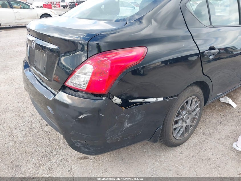 2016 Nissan Versa VIN 3N1CN7AP3GL844553 IAAI salvage auction — REAR END, Salvage Title, sold $975 on 2026-07-25 (photo 6)