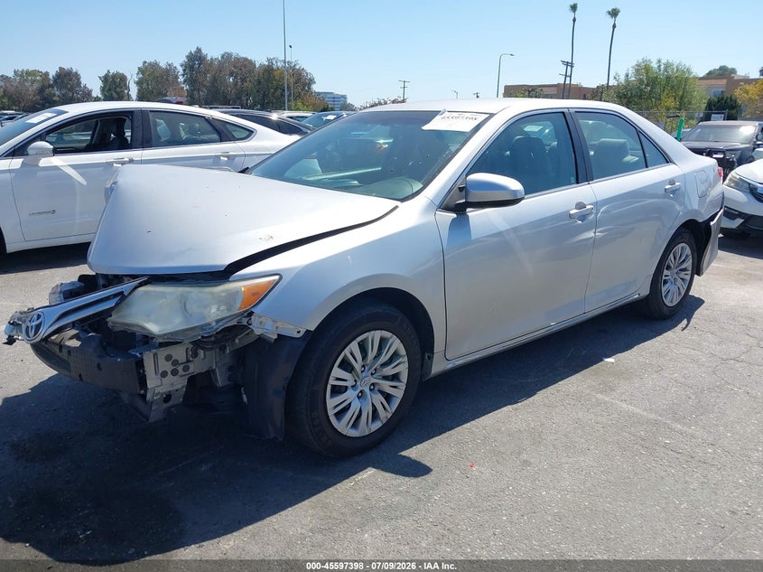 2012 Toyota Camry VIN 4T1BF1FK0CU084920 IAAI salvage auction — FRONT & REAR, Salvage Title, sold $1,250 on 2026-08-08 (photo 2)