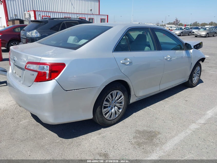 2012 Toyota Camry VIN 4T1BF1FK0CU084920 IAAI salvage auction — FRONT & REAR, Salvage Title, sold $1,250 on 2026-08-08 (photo 4)