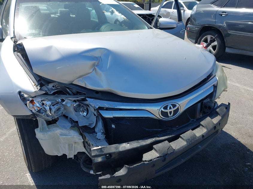 2012 Toyota Camry VIN 4T1BF1FK0CU084920 IAAI salvage auction — FRONT & REAR, Salvage Title, sold $1,250 on 2026-08-08 (photo 6)