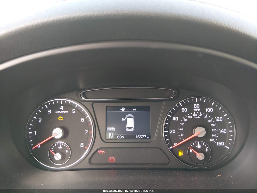 2019 Kia Sorento VIN 5XYPG4A38KG611711 IAAI salvage auction — THEFT, Salvage (California), sold $3,450 on 2026-07-20 (photo 7)