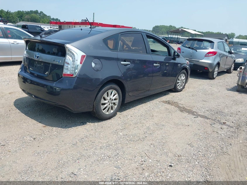 2014 Toyota Prius VIN JTDKN3DP4E3050263 IAAI salvage auction — NORMAL WEAR, Clear (Maryland), sold $825 on 2026-07-23 (photo 4)