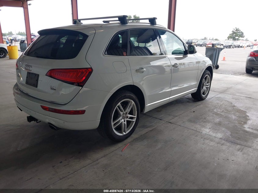 2016 Audi Q5 VIN WA1L2AFP7GA025834 IAAI salvage auction — NORMAL WEAR, Clear - Dealer Only (California), sold $675 on 2026-07-28 (photo 4)