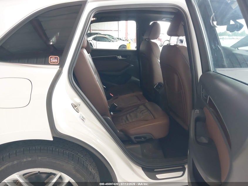 2016 Audi Q5 VIN WA1L2AFP7GA025834 IAAI salvage auction — NORMAL WEAR, Clear - Dealer Only (California), sold $675 on 2026-07-28 (photo 8)