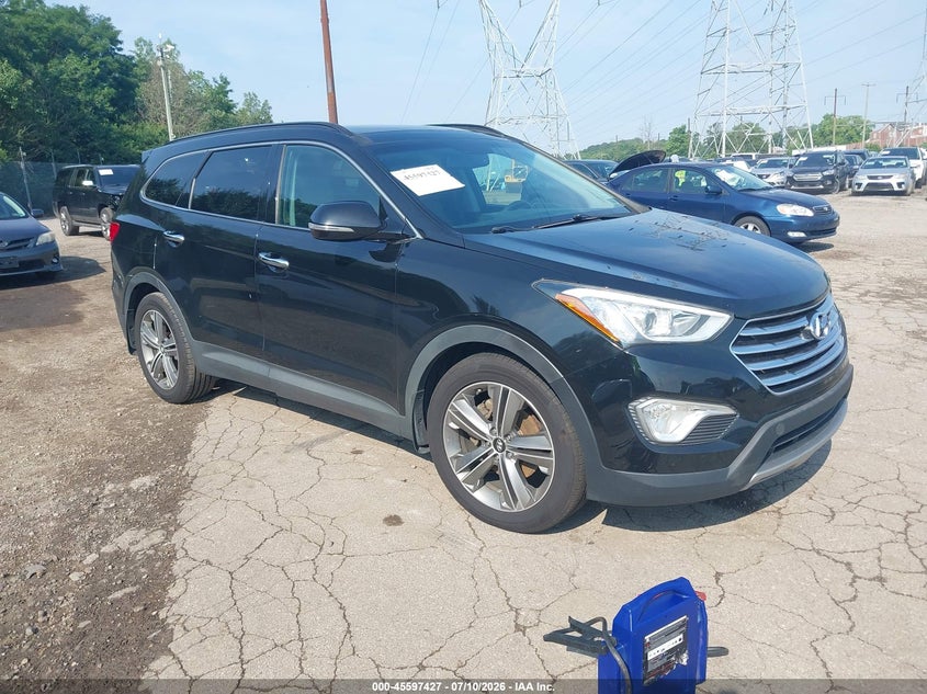 2014 Hyundai Santa fe VIN KM8SRDHF6EU078602 IAAI salvage auction — NORMAL WEAR, Clear (Pennsylvania), sold $1,650 on 2026-07-24 (photo 1)