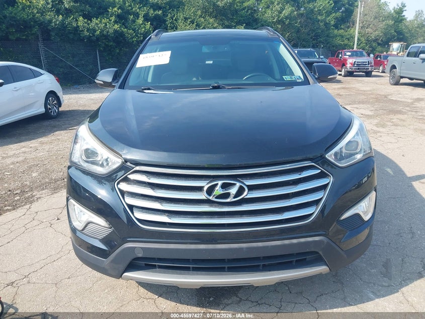 2014 Hyundai Santa fe VIN KM8SRDHF6EU078602 IAAI salvage auction — NORMAL WEAR, Clear (Pennsylvania), sold $1,650 on 2026-07-24 (photo 6)
