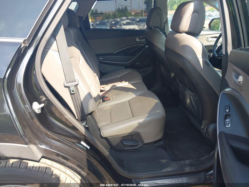 2014 Hyundai Santa fe VIN KM8SRDHF6EU078602 IAAI salvage auction — NORMAL WEAR, Clear (Pennsylvania), sold $1,650 on 2026-07-24 (photo 8)