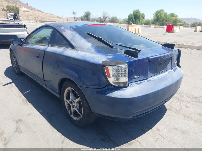 2000 Toyota Celica VIN JTDDY32T5Y0017360 IAAI salvage auction — NORMAL WEAR, Clear - Dealer Only (California), sold $225 on 2026-07-28 (photo 3)