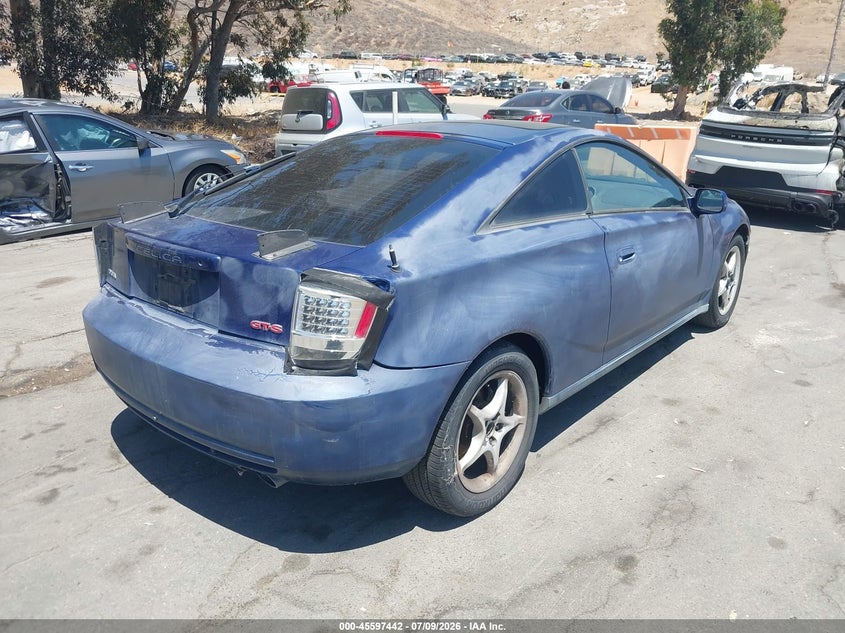 2000 Toyota Celica VIN JTDDY32T5Y0017360 IAAI salvage auction — NORMAL WEAR, Clear - Dealer Only (California), sold $225 on 2026-07-28 (photo 4)
