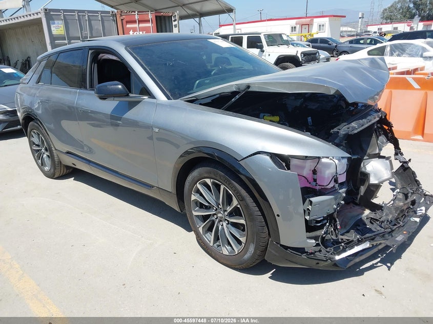 2025 Cadillac Lyriq VIN 1GYKPWRK2SZ319274 — IAAI salvage auction photo