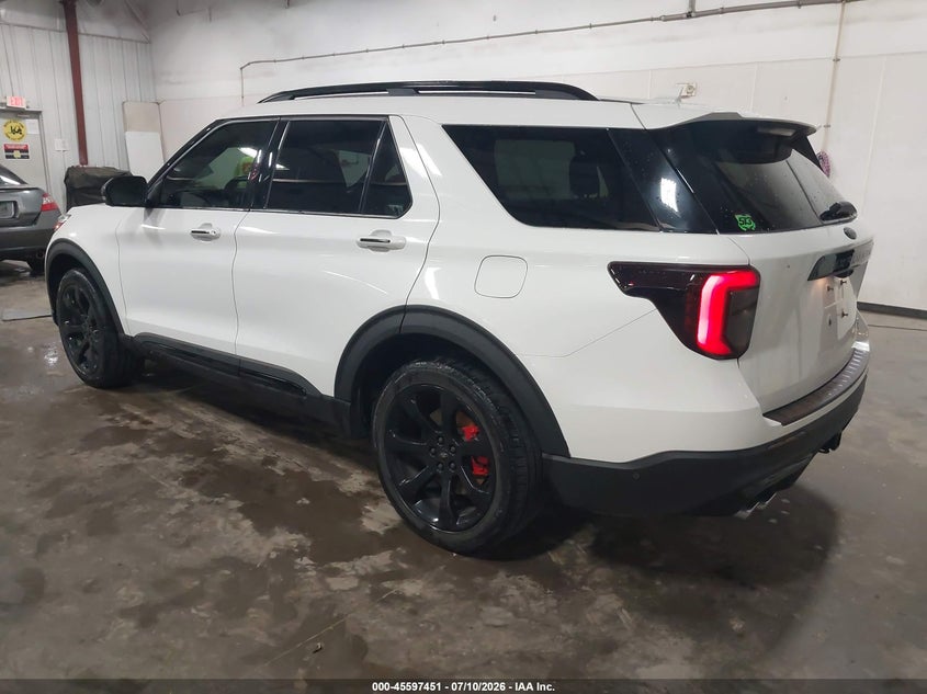 2020 Ford Explorer VIN 1FM5K8GC6LGB41516 IAAI salvage auction — HAIL, Wait Title, sold $12,000 on 2026-08-22 (photo 3)