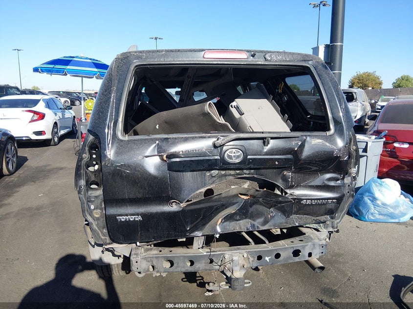 2005 Toyota 4runner VIN JTEZU14R658027492 IAAI salvage auction — REAR END, Salvage Certificate (California), sold $2,000 on 2026-07-17 (photo 6)