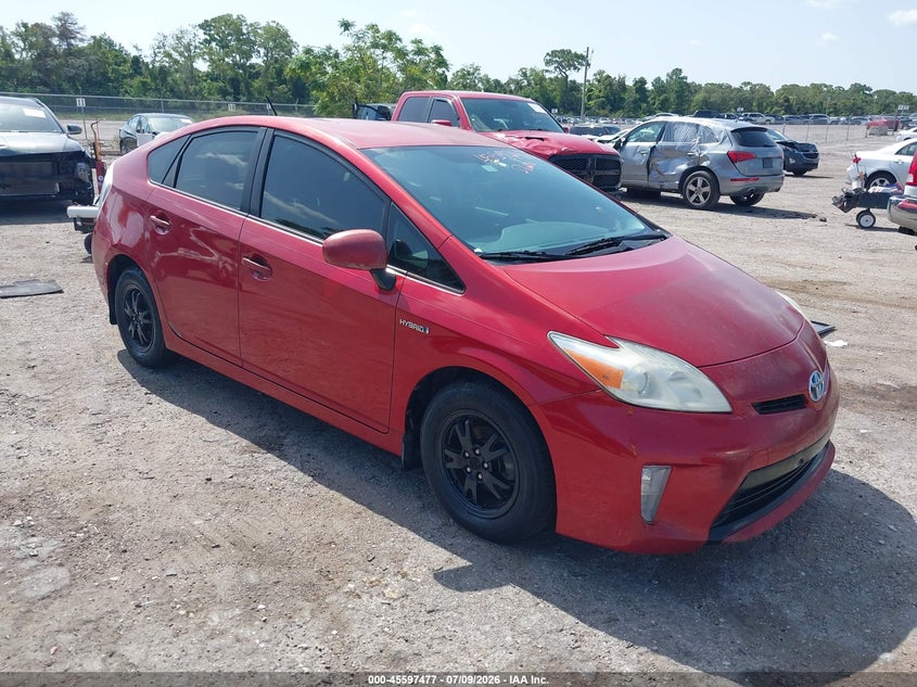2014 Toyota Prius VIN JTDKN3DU3E0368687 IAAI salvage auction — NORMAL WEAR, Clear (Florida), sold $1,200 on 2026-07-30 (photo 1)