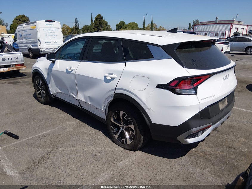 2023 Kia Sportage VIN 5XYK33AF3PG005248 IAAI salvage auction — SIDE, Wait Title, sold $7,000 on 2026-08-22 (photo 3)