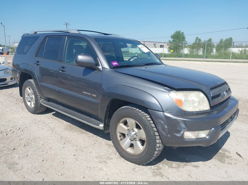 2004 Toyota 4runner VIN JTEBT17R040040655 IAAI salvage auction — NORMAL WEAR, Clear-Endorsement (Wisconsin), sold $25 on 2026-07-23 (photo 1)