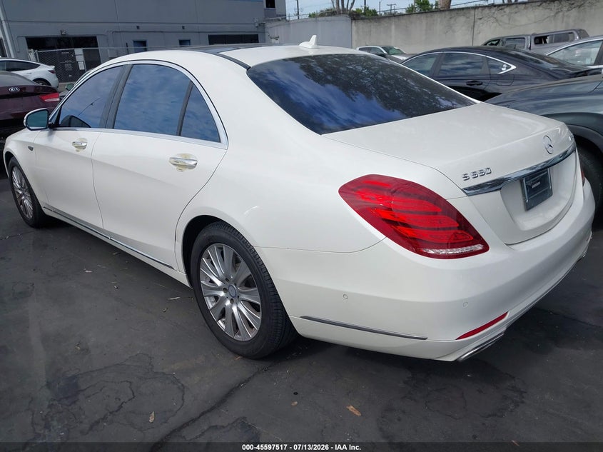 2014 Mercedes-benz S-klasse VIN WDDUG8CB1EA012903 IAAI salvage auction — SIDE, Salvage Title, sold $9,300 on 2026-08-12 (photo 3)