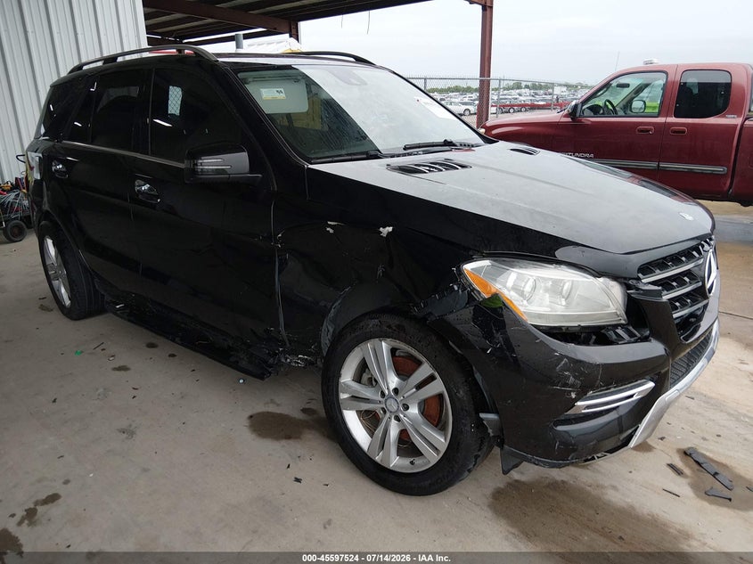 2015 Mercedes-benz M-klasse VIN 4JGDA5JB1FA478230 IAAI salvage auction — NORMAL WEAR, Original (Texas), sold $25 on 2026-07-24 (photo 1)