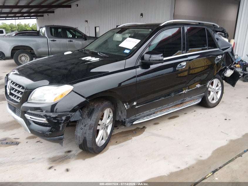 2015 Mercedes-benz M-klasse VIN 4JGDA5JB1FA478230 IAAI salvage auction — NORMAL WEAR, Original (Texas), sold $25 on 2026-07-24 (photo 2)