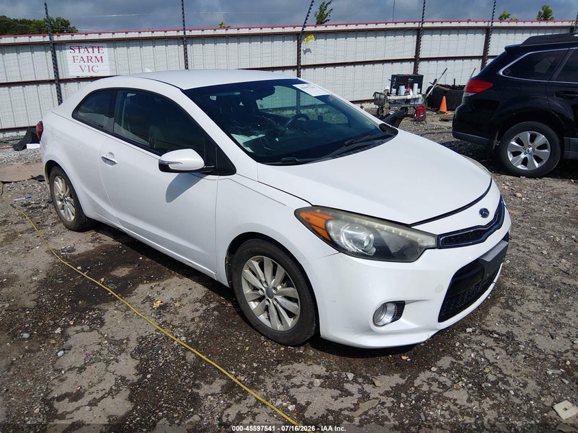 2015 Kia Forte VIN KNAFX6A82F5389102 IAAI salvage auction — FRONT END, Clear (Arkansas), sold $1,250 on 2026-07-31 (photo 1)