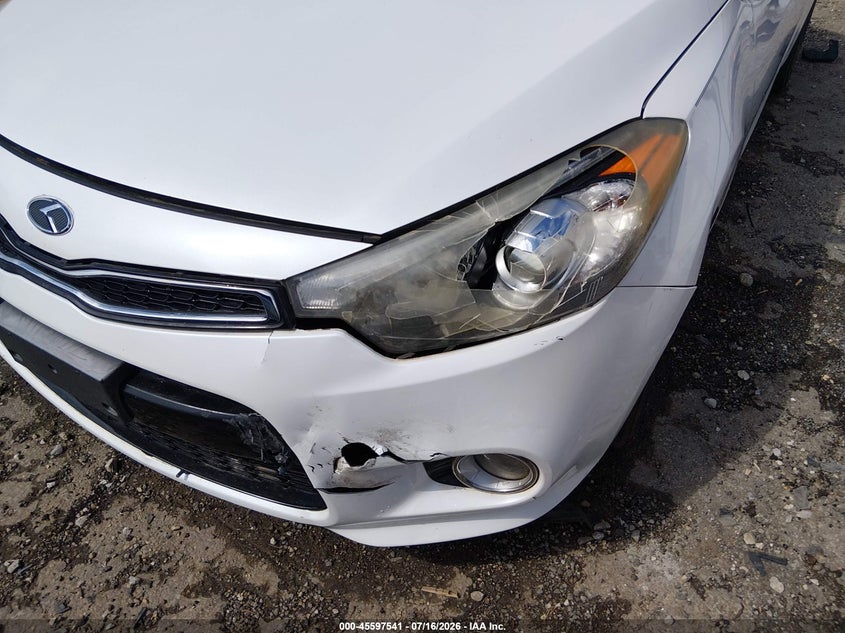 2015 Kia Forte VIN KNAFX6A82F5389102 IAAI salvage auction — FRONT END, Clear (Arkansas), sold $1,250 on 2026-07-31 (photo 6)