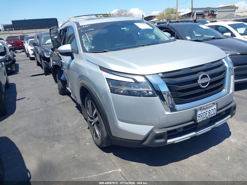 2024 Nissan Pathfinder VIN 5N1DR3DH2RC267947 — IAAI salvage auction photo