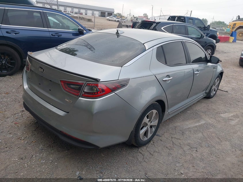 2015 Kia Optima VIN KNAGM4AD9F5079530 IAAI salvage auction — NORMAL WEAR, Clear (Indiana), sold $425 on 2026-07-29 (photo 4)