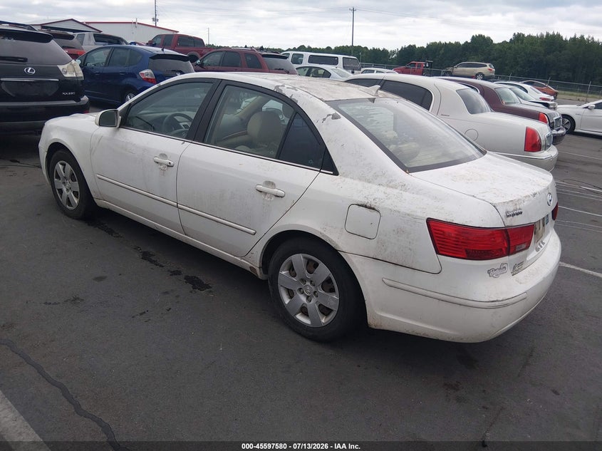 2009 Hyundai Sonata VIN 5NPET46C39H468276 IAAI salvage auction — NORMAL WEAR, Clear (North Carolina), sold $225 on 2026-07-22 (photo 3)