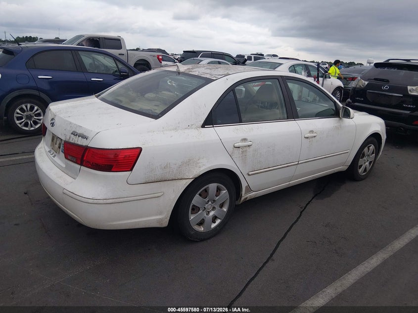 2009 Hyundai Sonata VIN 5NPET46C39H468276 IAAI salvage auction — NORMAL WEAR, Clear (North Carolina), sold $225 on 2026-07-22 (photo 4)