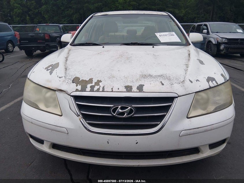 2009 Hyundai Sonata VIN 5NPET46C39H468276 IAAI salvage auction — NORMAL WEAR, Clear (North Carolina), sold $225 on 2026-07-22 (photo 6)
