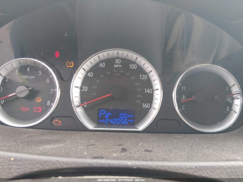 2009 Hyundai Sonata VIN 5NPET46C39H468276 IAAI salvage auction — NORMAL WEAR, Clear (North Carolina), sold $225 on 2026-07-22 (photo 7)