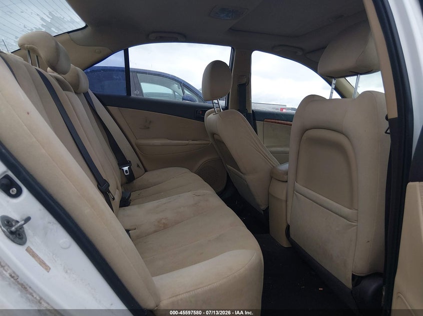 2009 Hyundai Sonata VIN 5NPET46C39H468276 IAAI salvage auction — NORMAL WEAR, Clear (North Carolina), sold $225 on 2026-07-22 (photo 8)