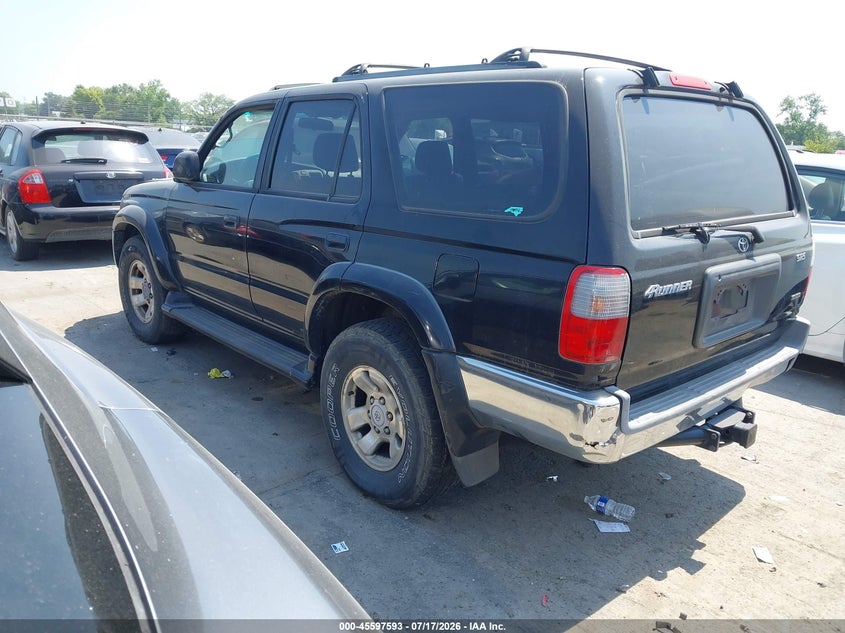 2000 Toyota 4runner VIN JT3GN86R3Y0167294 IAAI salvage auction — NORMAL WEAR, Clear-Dealer Only (North Carolina), sold $350 on 2026-07-29 (photo 3)