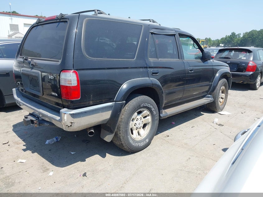 2000 Toyota 4runner VIN JT3GN86R3Y0167294 IAAI salvage auction — NORMAL WEAR, Clear-Dealer Only (North Carolina), sold $350 on 2026-07-29 (photo 4)