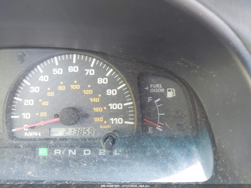 2000 Toyota 4runner VIN JT3GN86R3Y0167294 IAAI salvage auction — NORMAL WEAR, Clear-Dealer Only (North Carolina), sold $350 on 2026-07-29 (photo 7)