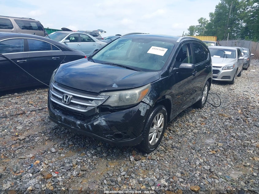 2012 Honda Cr-v VIN JHLRM4H70CC016189 IAAI salvage auction — FRONT & REAR, Clear (Illinois), sold $2,000 on 2026-07-14 (photo 2)