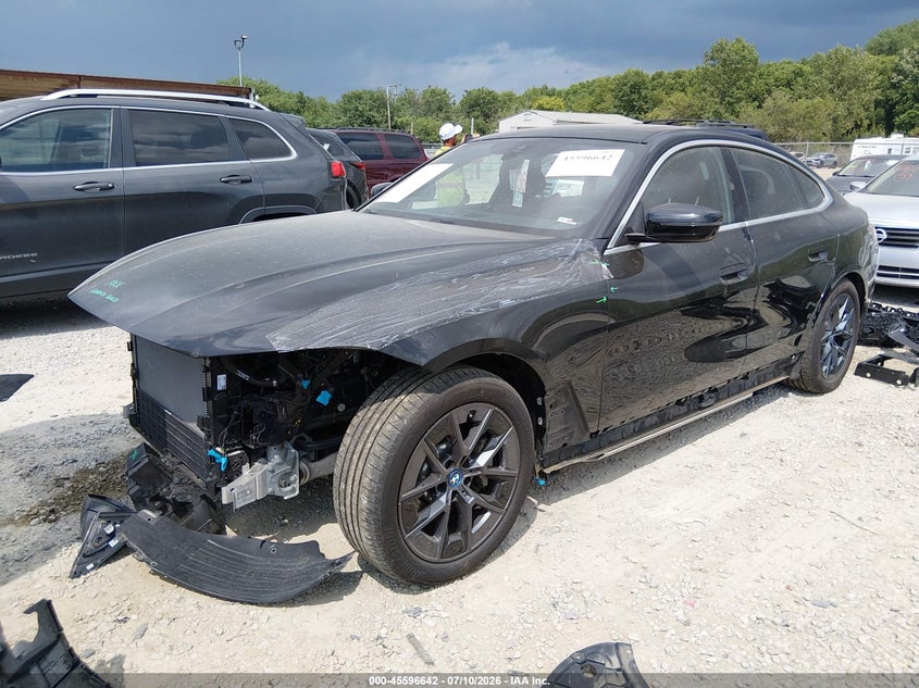 2024 BMW I4 VIN WBY83FB05RFS05543 IAAI salvage auction — FRONT END, Salvage (Ohio), sold $17,000 on 2026-08-20 (photo 2)