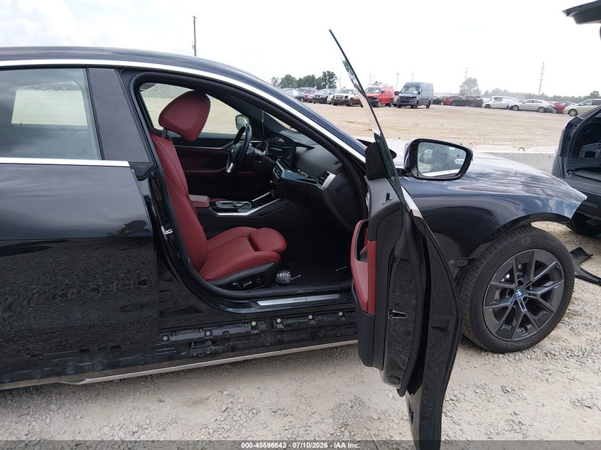 2024 BMW I4 VIN WBY83FB05RFS05543 IAAI salvage auction — FRONT END, Salvage (Ohio), sold $17,000 on 2026-08-20 (photo 5)