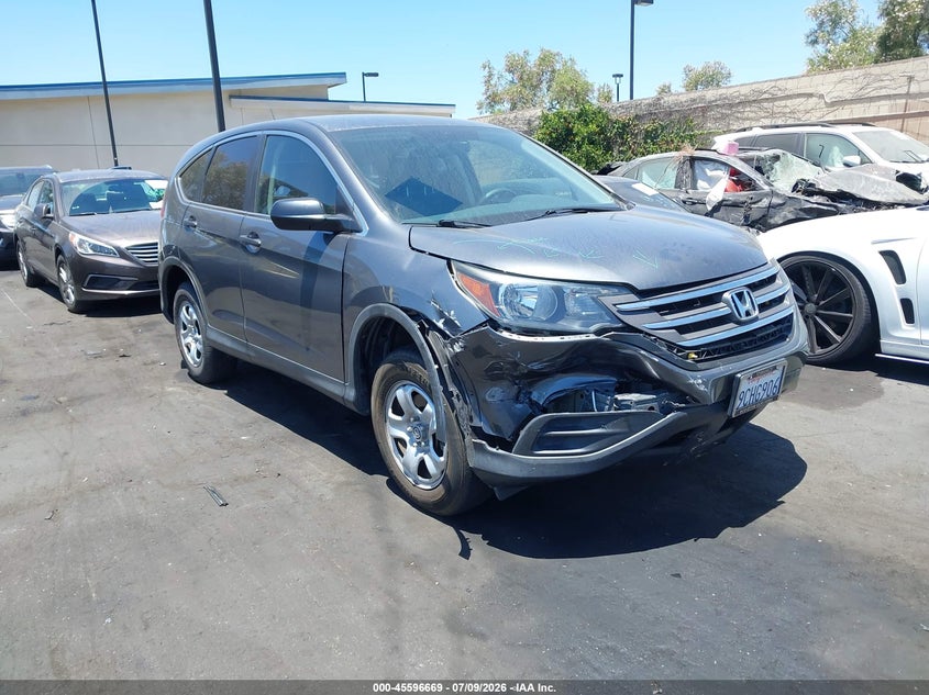 2014 Honda Cr-v VIN 3CZRM3H37EG713292 IAAI salvage auction — FRONT END, Salvage Certificate (California), sold $3,500 on 2026-07-22 (photo 1)