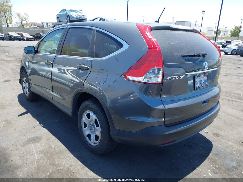 2014 Honda Cr-v VIN 3CZRM3H37EG713292 IAAI salvage auction — FRONT END, Salvage Certificate (California), sold $3,200 on 2026-07-22 (photo 3)