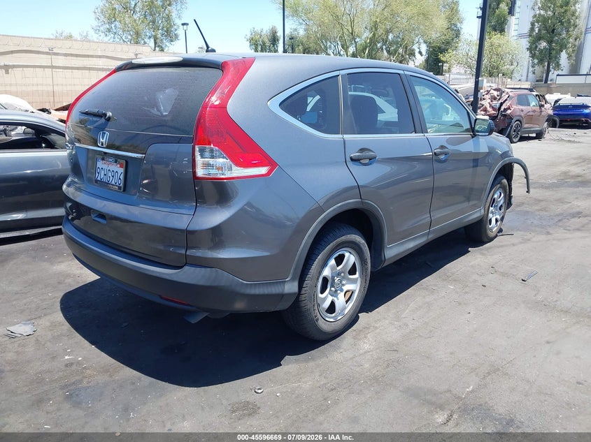 2014 Honda Cr-v VIN 3CZRM3H37EG713292 IAAI salvage auction — FRONT END, Salvage Certificate (California), sold $3,500 on 2026-07-22 (photo 4)